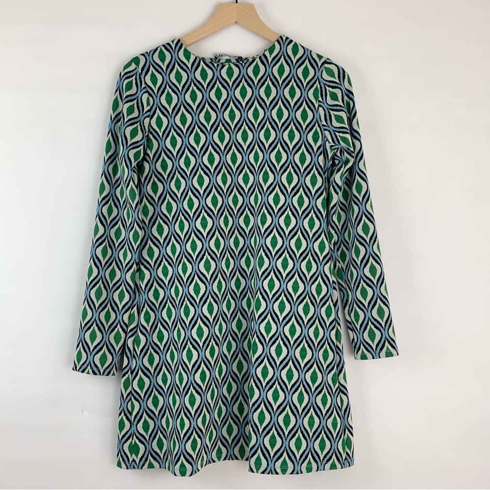 Zara Geometric Print Mini Dress